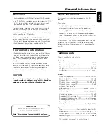 Предварительный просмотр 7 страницы Philips CDR-700 User Manual