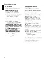 Предварительный просмотр 18 страницы Philips CDR-700 User Manual