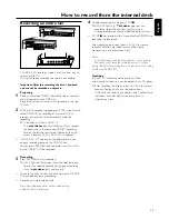 Предварительный просмотр 19 страницы Philips CDR-700 User Manual