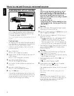 Предварительный просмотр 22 страницы Philips CDR-700 User Manual