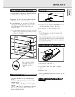 Preview for 13 page of Philips CDR 765 Instructions For Use Manual