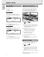 Preview for 20 page of Philips CDR 765 Instructions For Use Manual