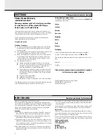 Предварительный просмотр 2 страницы Philips CDR-778 Instructions For Use Manual