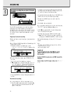 Предварительный просмотр 21 страницы Philips CDR-778 Instructions For Use Manual