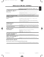 Preview for 4 page of Philips CDR-800 Manual