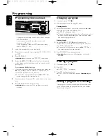 Preview for 20 page of Philips CDR-800 Manual