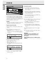 Preview for 16 page of Philips CDR570 Instructions For Use Manual