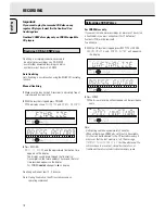 Preview for 18 page of Philips CDR570 Instructions For Use Manual