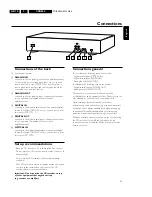 Предварительный просмотр 10 страницы Philips CDR600/00/17 Service Manual