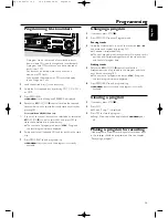 Preview for 19 page of Philips CDR820 User Manual