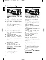 Preview for 24 page of Philips CDR820 User Manual