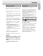 Preview for 17 page of Philips CDR950 Instructions For Use Manual