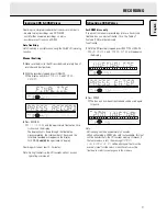 Preview for 21 page of Philips CDR950 Instructions For Use Manual