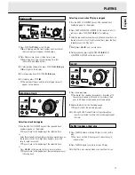 Preview for 23 page of Philips CDR950 Instructions For Use Manual