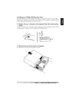 Preview for 11 page of Philips CDRW400 Series Owner'S Manual