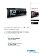 Philips CE120 Specifications предпросмотр