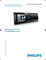 Предварительный просмотр 1 страницы Philips CE120 User Manual