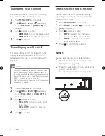 Предварительный просмотр 22 страницы Philips CE120 User Manual