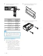 Предварительный просмотр 9 страницы Philips CE130 User Manual