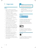 Preview for 3 page of Philips CE131/00 User Manual
