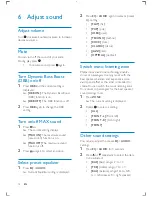 Preview for 15 page of Philips CE131/00 User Manual