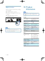 Preview for 19 page of Philips CE133G User Manual