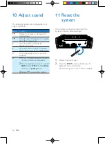 Preview for 17 page of Philips CE135BT/10 User Manual