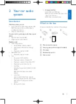 Предварительный просмотр 5 страницы Philips CE135BT User Manual