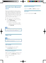 Предварительный просмотр 16 страницы Philips CE135BT User Manual