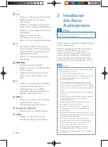 Предварительный просмотр 50 страницы Philips CE135BT User Manual