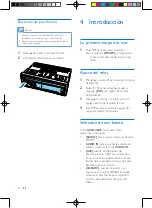 Предварительный просмотр 74 страницы Philips CE135BT User Manual