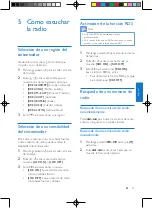 Предварительный просмотр 75 страницы Philips CE135BT User Manual