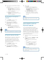 Предварительный просмотр 98 страницы Philips CE135BT User Manual