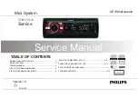 Philips CE138 Service Manual preview