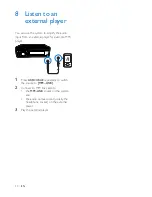 Предварительный просмотр 22 страницы Philips CE138 User Manual