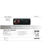 Preview for 1 page of Philips CE152/10 Service Manual