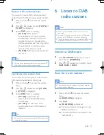 Preview for 16 page of Philips CE153DR User Manual