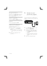 Предварительный просмотр 20 страницы Philips CE235BT User Manual