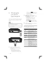 Предварительный просмотр 42 страницы Philips CE235BT User Manual