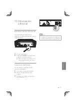 Предварительный просмотр 149 страницы Philips CE235BT User Manual