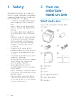 Предварительный просмотр 4 страницы Philips CE600BT User Manual