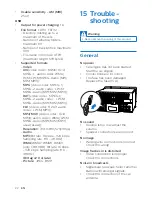 Предварительный просмотр 24 страницы Philips CE600BT User Manual