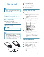 Предварительный просмотр 15 страницы Philips CED110 User Manual