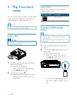 Предварительный просмотр 18 страницы Philips CED110 User Manual