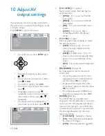 Предварительный просмотр 26 страницы Philips CED110 User Manual