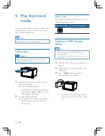 Preview for 14 page of Philips CED1500BT User Manual