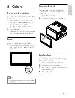 Preview for 28 page of Philips CED1700 User Manual