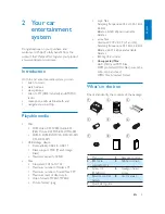 Предварительный просмотр 5 страницы Philips CED1800BT User Manual