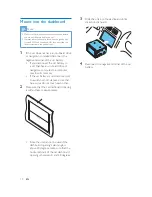 Предварительный просмотр 12 страницы Philips CED1800BT User Manual