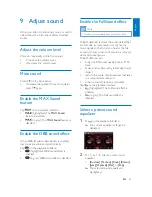 Предварительный просмотр 27 страницы Philips CED1800BT User Manual